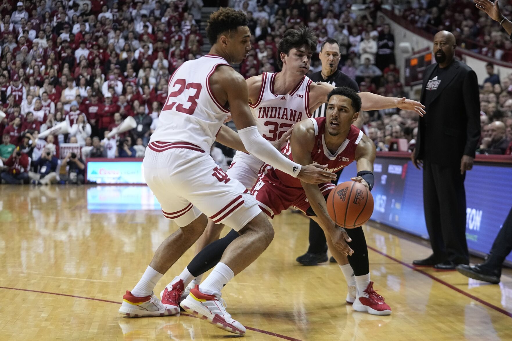 Wisconsin, Indiana